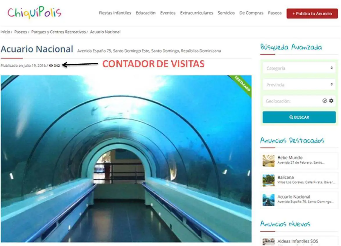 Contador de visitas